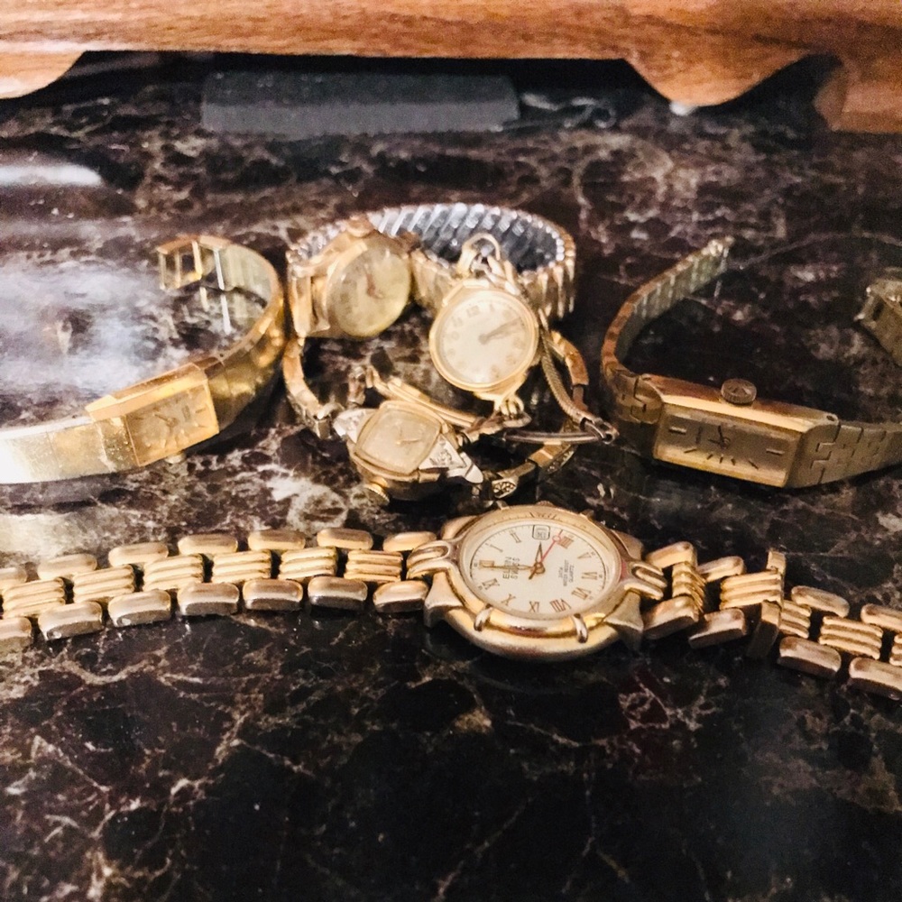 Vintage gold filled women’s watches